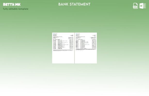 Модерен стил Обединетото Кралство Cashplus шаблон за извод од банка